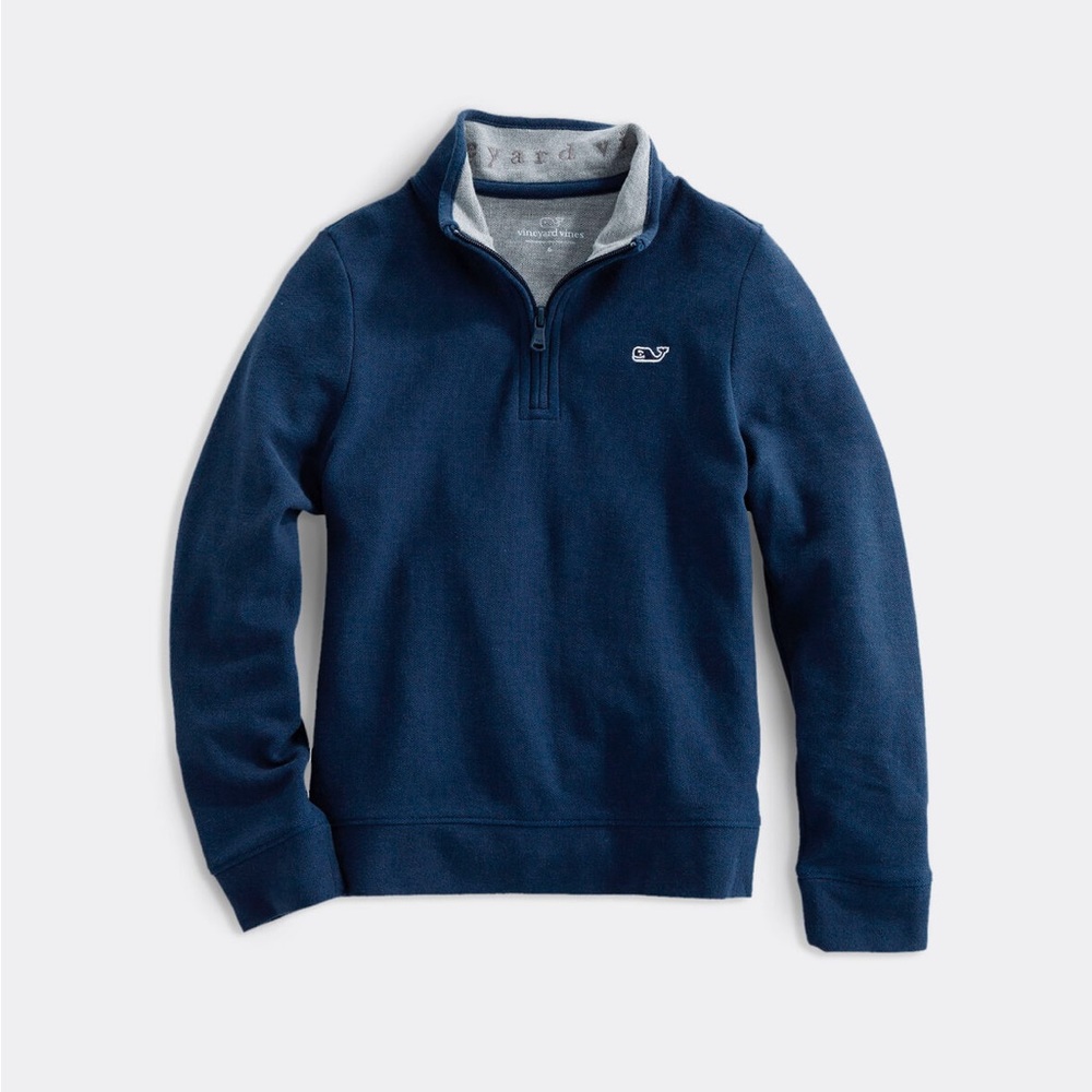 Boys’ Large Vineyard Vines Saltwater Quarter-Zip